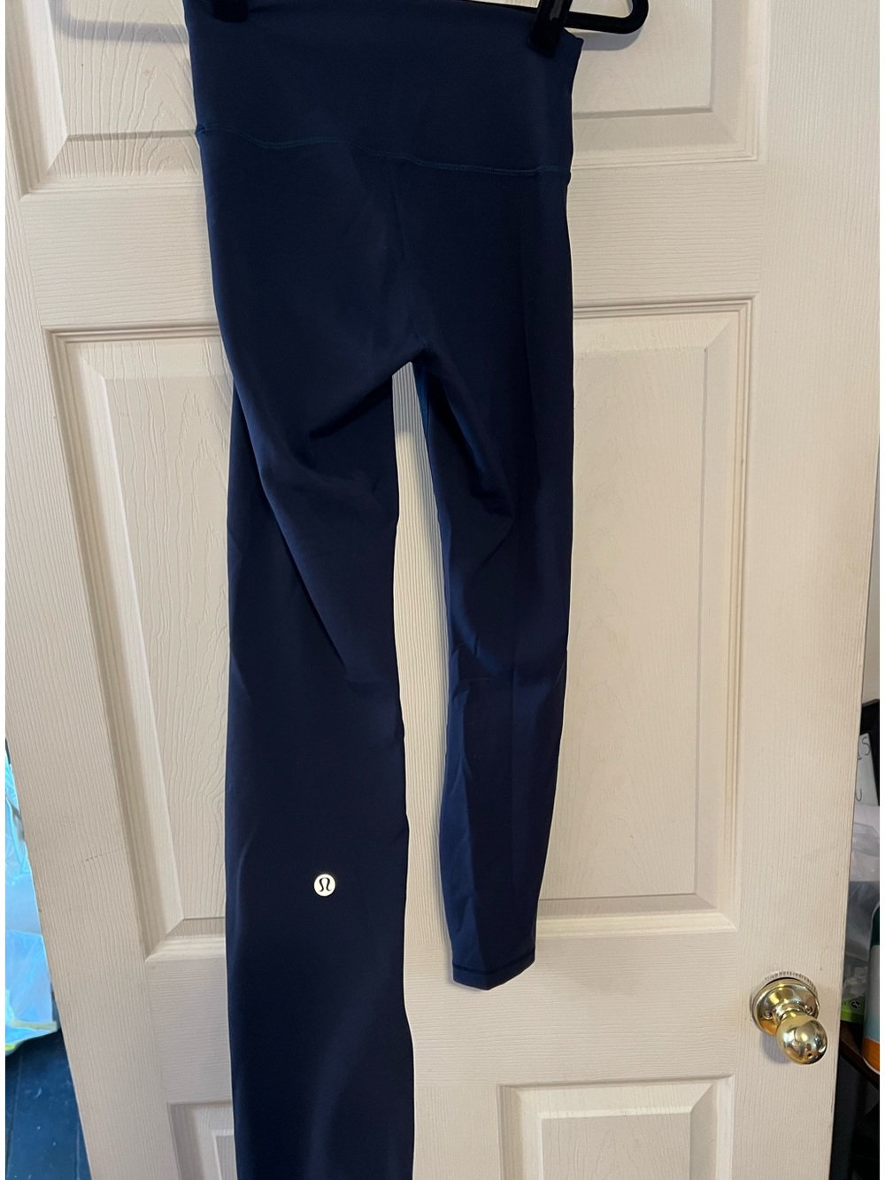 #201 Lululemon Wunder Train High Rise Tight 25” True Navy Size 4 EUC - Picture 2 of 4
